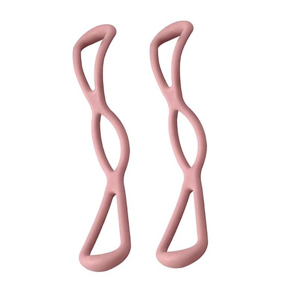 

resistance bands 2pcs yoga 8 figure stretcher use stretch belt for shoulder neck elastic
