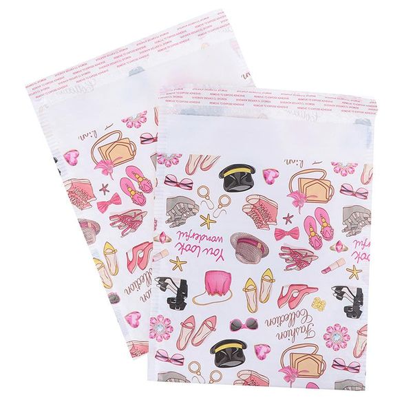 

storage bags 5/10pcs poly mailers self seal plastic envelope 30x25cm