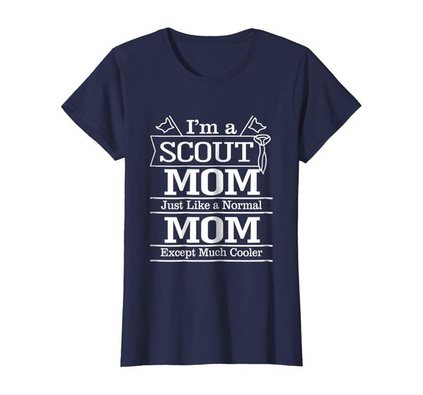 

Womens Womens I'm a Scout Mom Cub Scouter Mom Shirt cool Mom gift, Mainly pictures