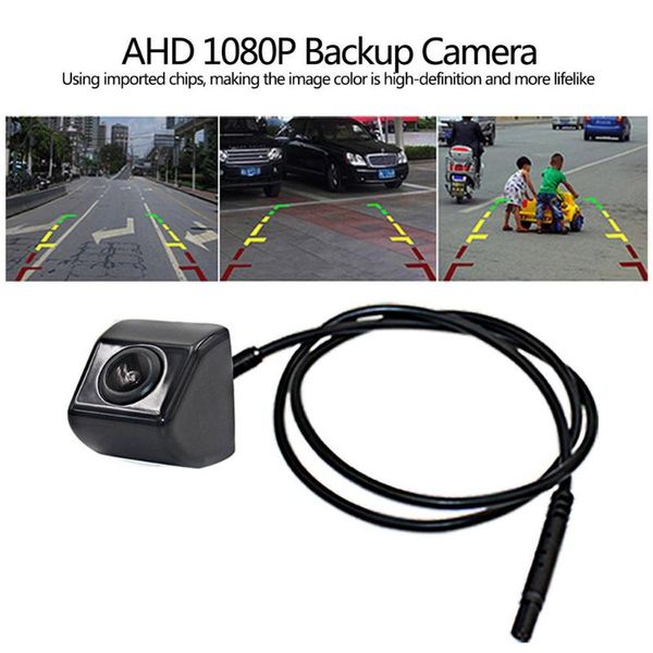 

car rear view cameras& parking sensors 1080p night ahd camera 170 degree viewing angle metal shell reversing monitor