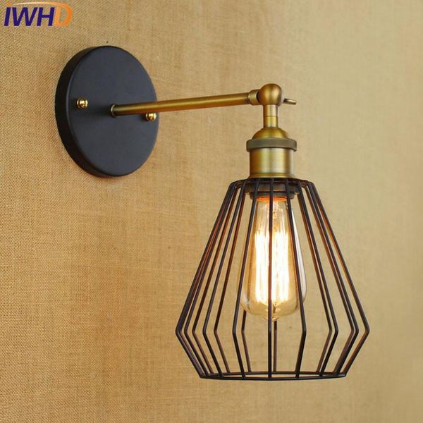 

wall lamp edison antique little gage loft style industrial retro lights fixtures lampara pared led stair light