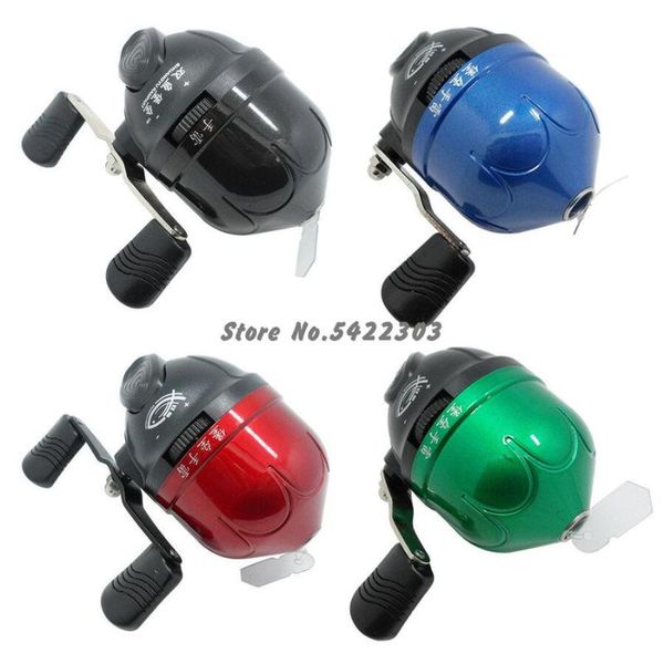 

color mini archery slings fishing spinning spincast reel gear ratio 3.0:1 baitcasting reels