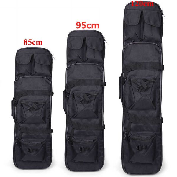 Militar 85 95 120cm Saco de Arma Case Rifle Saco Mochila para Sniper Carbine Airsoft Nylon Rifle Proteção Caso Caça Mochila Q0721