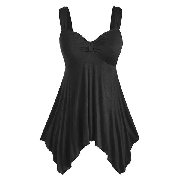 

women's tanks & camis v-neck high waist solid color sleeveless basic tank for women loose casual off the shoulder t shirt ladies tees, White