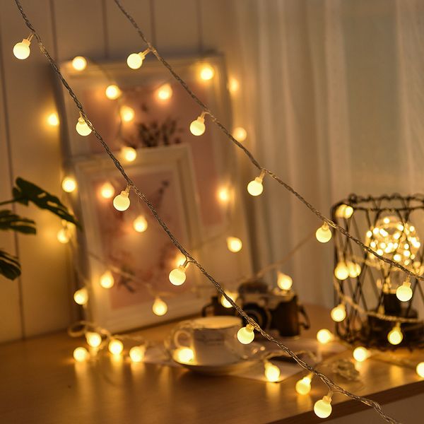 

1.2m 3m 6m 10m fairy garland led ball string light
