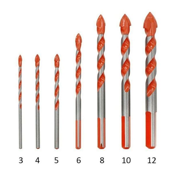 

professional drill bits 2021 3mm-12mm electric tools diamond hammer concrete ceramic tile metal bit round shank diy wall hole saw drilling