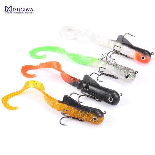 4 Pz/lotto Mizugiwa Shallow Pike lure 20 cm 45g Pesca Esca Morbida Muschiato Wobbler Jerkbait Primavera Bulldawg Acqua Dolce leurre brochet 210622