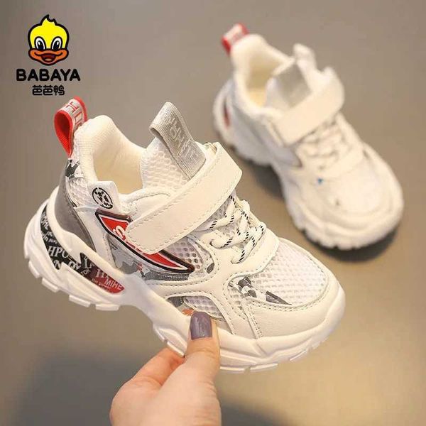 

babaya children's sports shoes boys girls casual breathable net 2021 spring and summer new c0602, Black;red