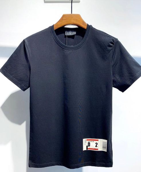 

d2 phantom turtle fashion designer tee letter printed short sleeve unique t-shirt men women, loose casual in spring summer maple leaf patter, White;black