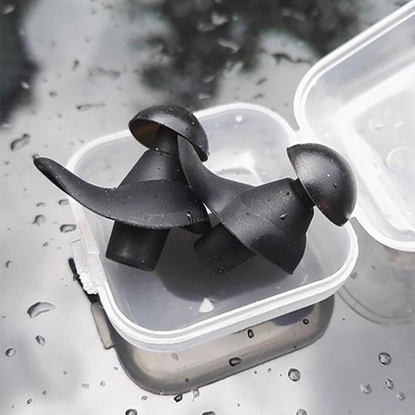 

nose clip 1pair earplugs dustproof waterproof swiming ear plugs soft environmental silicone swim diving water sports accessories