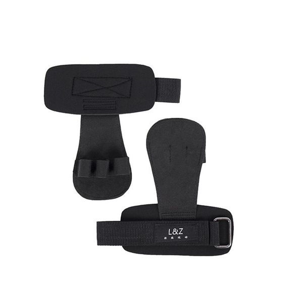 

professional fitness cowhide belt dumbbell palm guard non-slip training protective gear barbell wrist support, Black;red