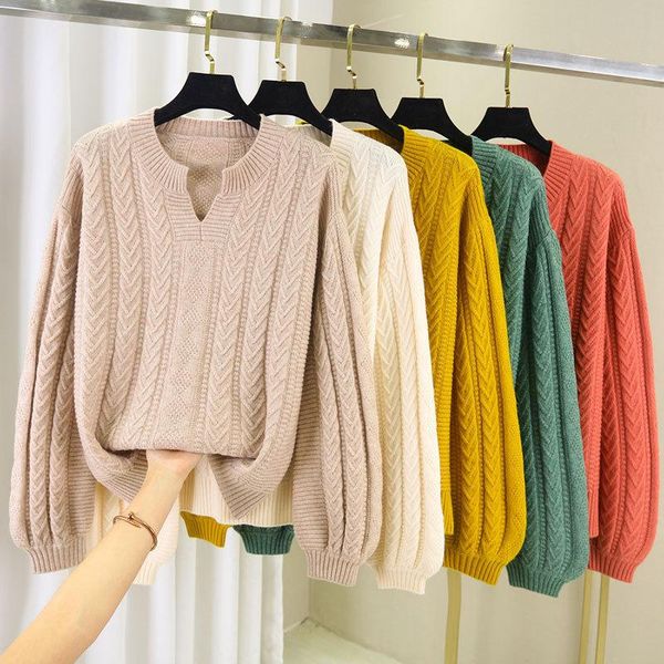 

women's sweaters 2021 jumpers basic v-neck solid autumn winter sweater pullover women female knitted slim long sleeve badycon, White;black