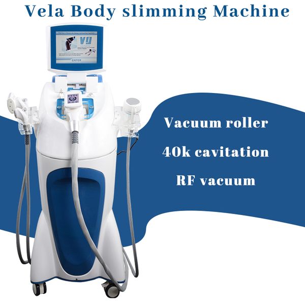 

ultrasonic slimming machine vela body shaping weight loss fat massager 40k cavitation head belly cellulite removal