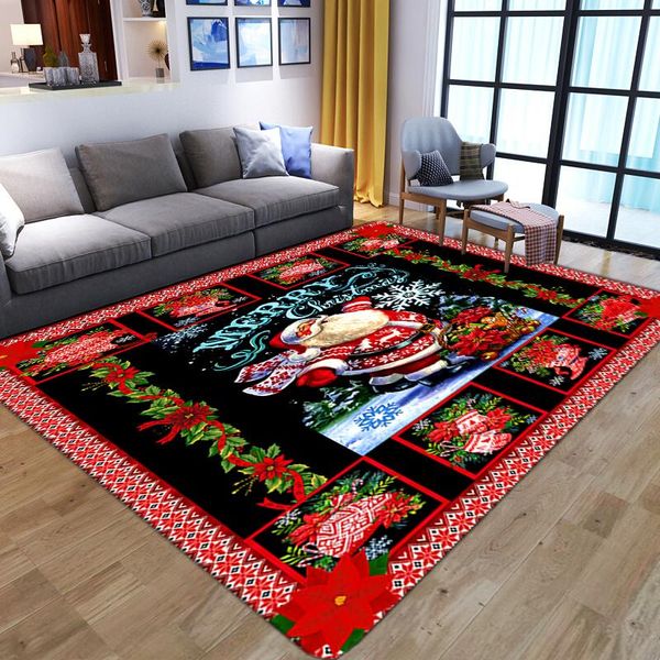 

carpets merry christmas party for living room bedroom area rug kids decor carpet home hallway rugs child play floor mat