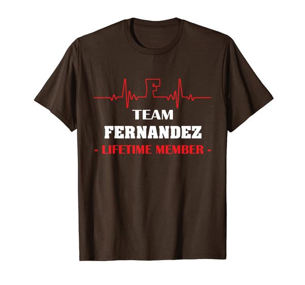 

team fernandez lifetime member family youth kid shirt 5ts, White;black