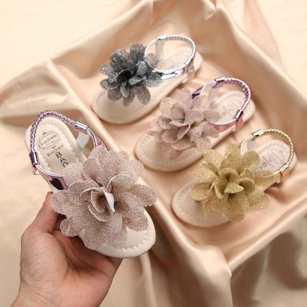 

sandals summer toddler kids baby girls shoes pearl crystal single princess roman casual solid leather shoe fashion, Black;red