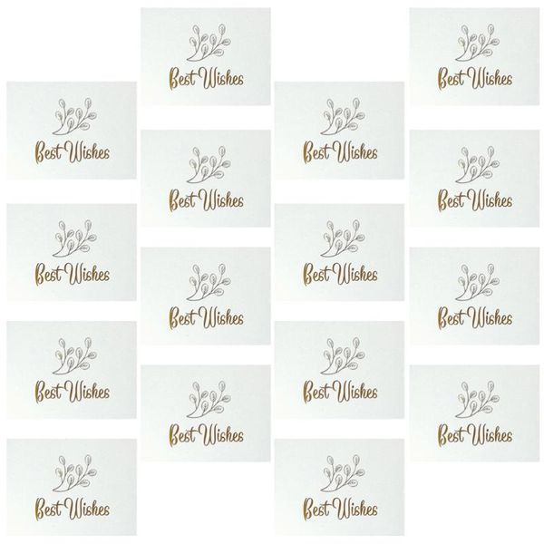 

set 100pcs congratulation blessing cards gift greeting decoration wrap