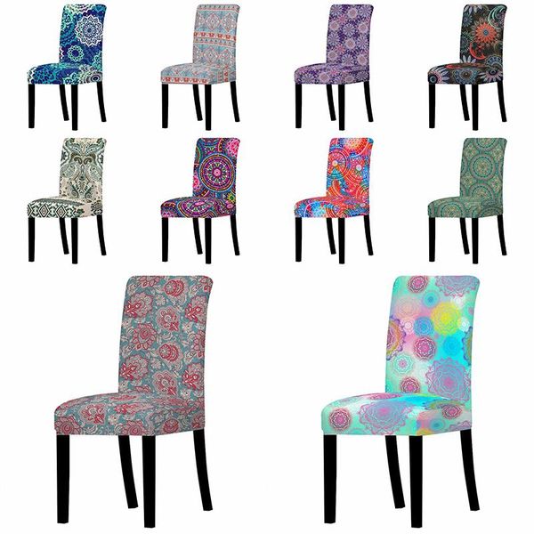 

chair covers cover mandala stretch slipcovers seat restaurant banquet el home decoration office