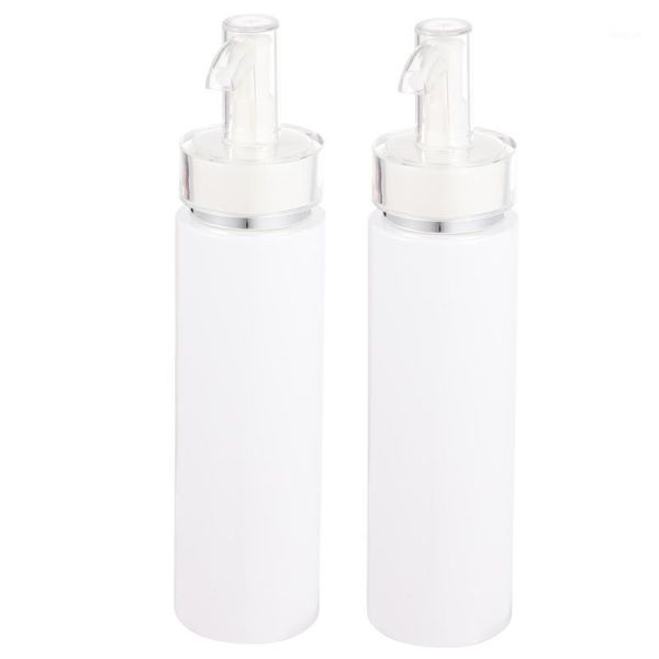 

storage bottles & jars 2pcs 200ml refillable shampoo travel makeup holder container