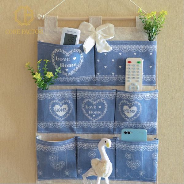 

storage bags home decoration multi-layer cosmetic dormitory bed sundries cloth decorative hanging waterproof