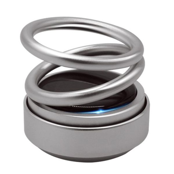 

car air refresher solar energy rotating fragrance 360°rotating 68uc lamps