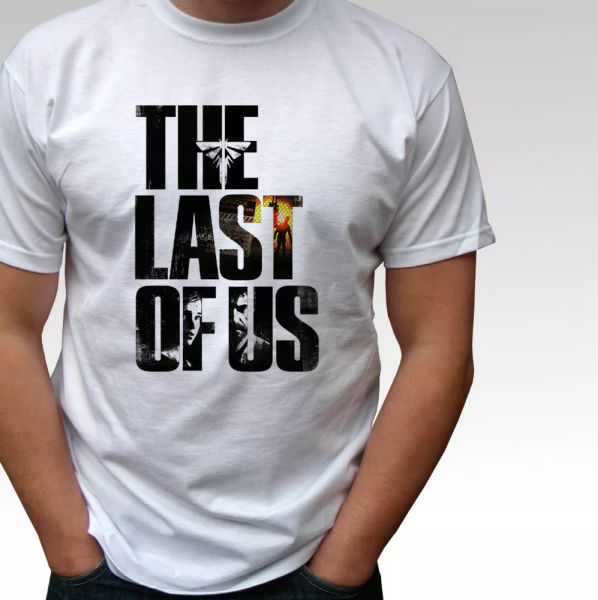

The Last Of Us white t shirt game top design - mens and kids sizes, White;black