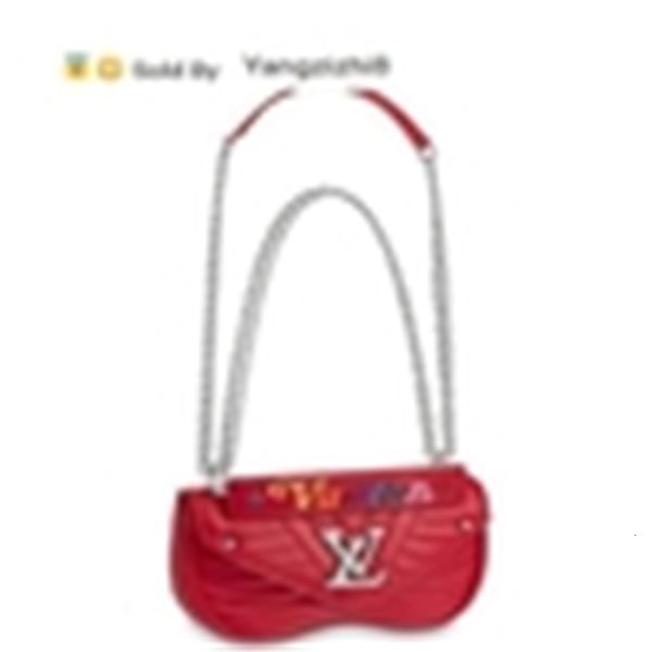 

yangzizhi8 new m51930 2019 wave chain bag pm women handbags iconic bags handles shoulder bags totes cross body bag clutches evening, Black;red