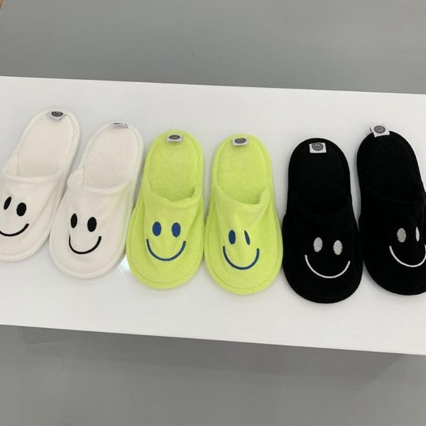 

for 35-38 korean ins fashion soft indoor flight traveling warm slippers 2021 product color winter autumn, Black
