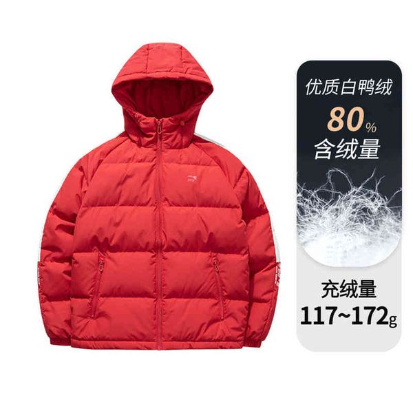 

women's down windbreaker autumn and winter fashion versatile warm and cold proof sports leisure down jacket, Black