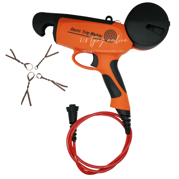 

power tool sets hiseed 718 electric tying tool, tapener, battery powered hand-held twist tie machine
