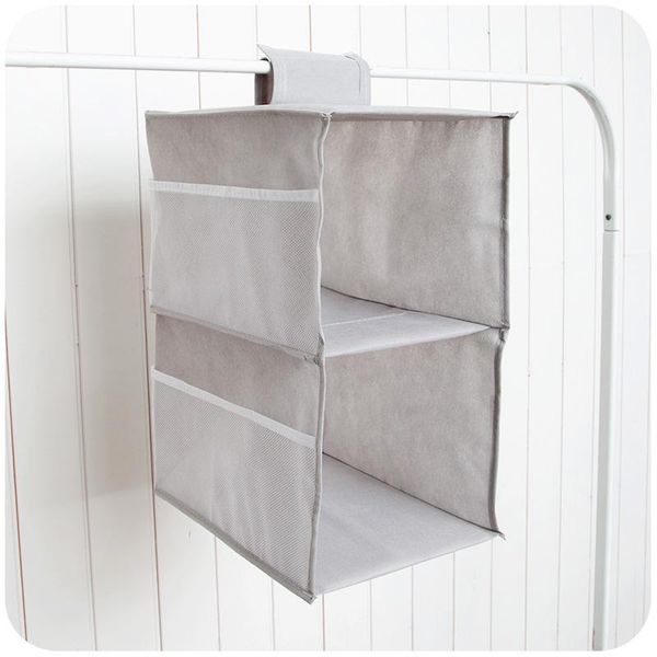 

storage boxes & bins underwear hanging bag wall wardrobe dormitory socks fabric finishing rack wy03115