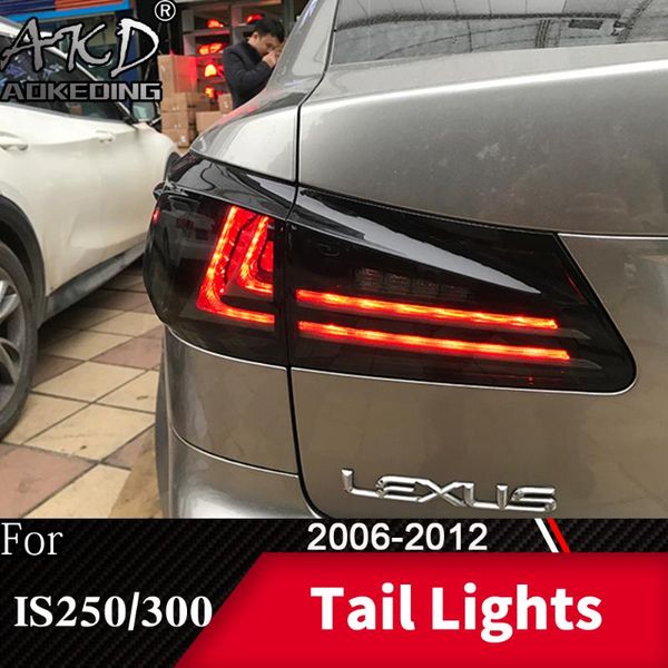 

other lighting system akd tail lamp for is250 led light 2006-2012 is300 rear fog brake turn signal automotive accessories