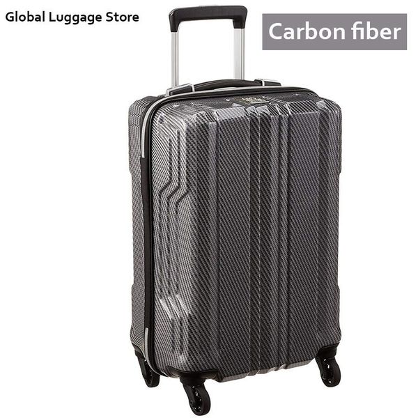 

suitcases 20"24"28inch carbon fiber rolling luggage ultralight carry on checked