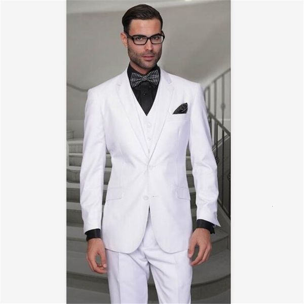 

men's suits & blazers classic men's suit smolking fine, White;black