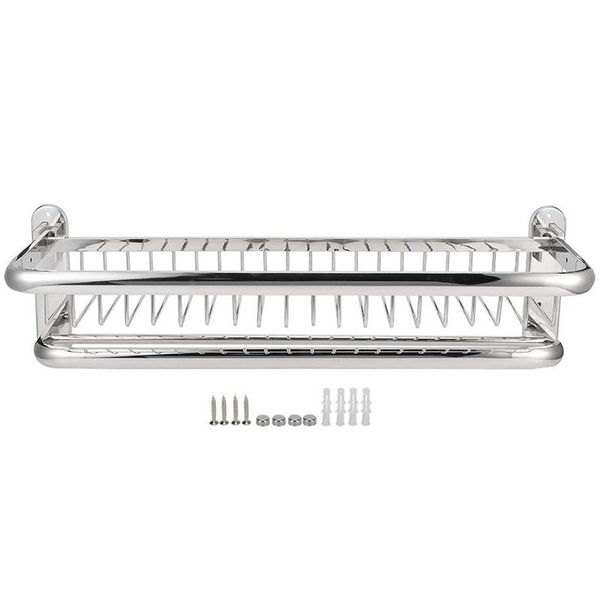 

towel racks 304 stainless steel bath rack mesh bathroom shelf suitable for home el use