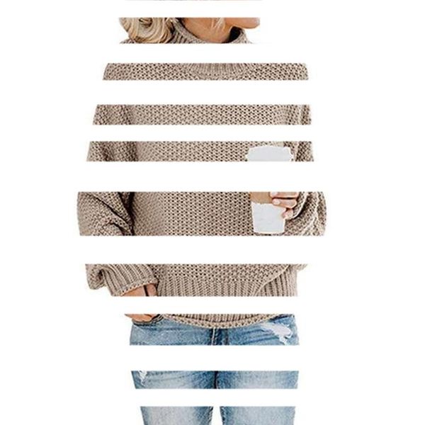 

knitted sweaters women solid pullovers women's, White;black
