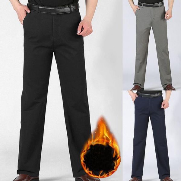

men's pants autumn trousers great handsome winter pockets male, Black