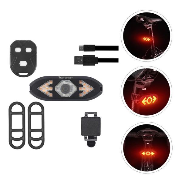 

bike lights 1 set of professional night riding taillight waterproof rear turn light