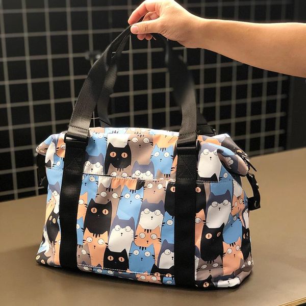 

outdoor portable travel tote fashion casual high capacity zipper duffle bag women neceser viaje db60duffel bags duffel