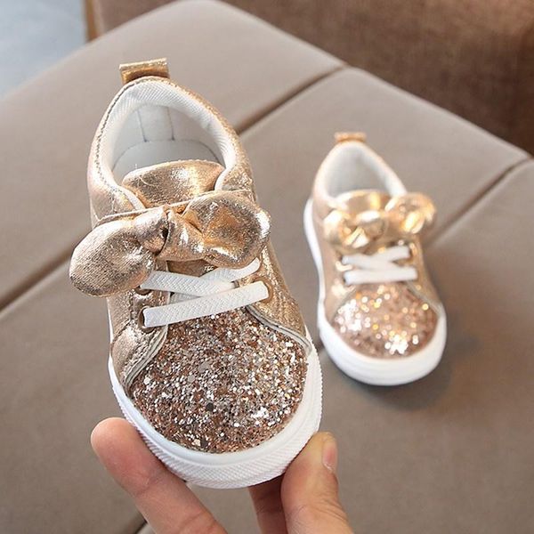 

sneakers sequined toddler girl soft bottom with crystal kid shoes children girls bling baby kids 735, Black;red