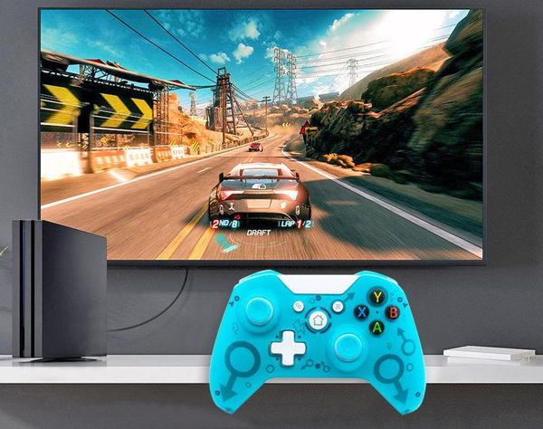 

game controllers & joysticks xboxone 2.4g wireless handle with color box n1