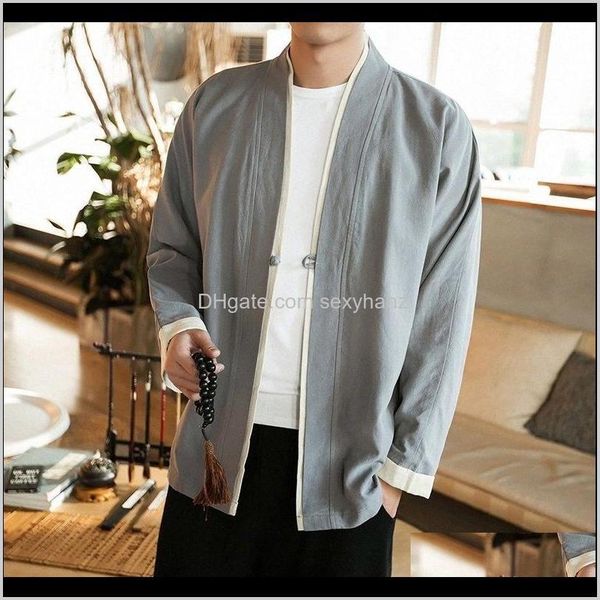 

ethnic apparel drop delivery 2021 traditional clothing male chinese bomber jacket for men wushu outfit winter coat ta280 s37q# enox5, Red