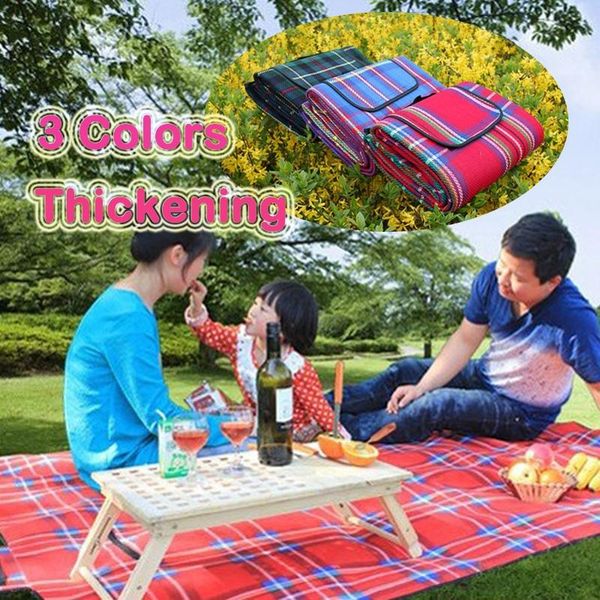 

150x200cm outdoor camping collapsible picnic blanket waterproof membrane mat bed mattress cushions grounding pads