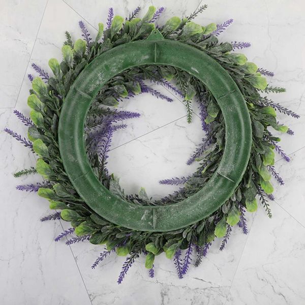 

decorative flowers & wreaths lavender hanging wreath artificial plants background wall window wedding party supplies gifts diy christmas hom