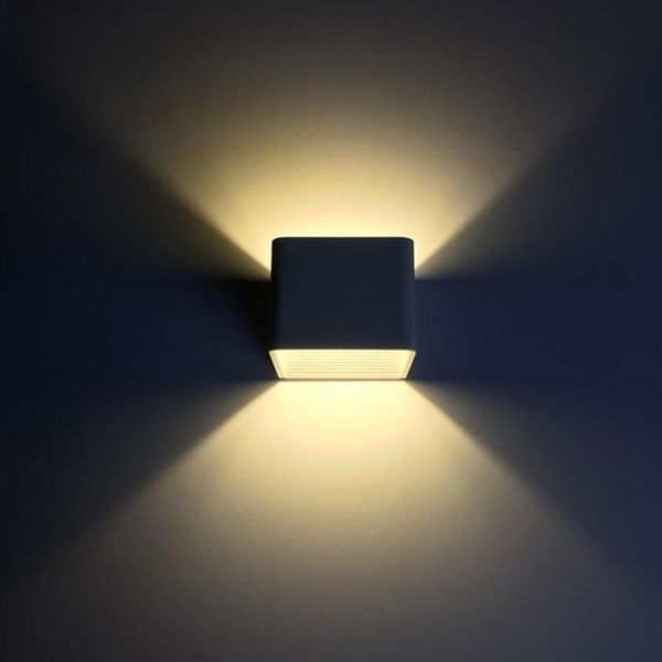 

wall lamps home decor 10w dimmable cob led lamp indoor simple style aluminum lights for bedroom hallway porch balcony bedside