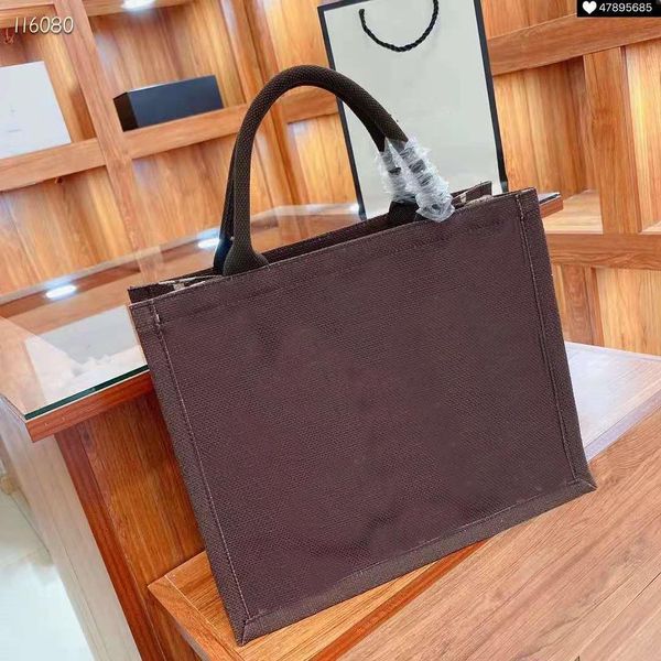 

2021 designer's new shopping bag women's canvas handbag shoulder bag with floral pattern and classic printing