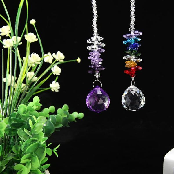 

interior decorations hanging crystal beads pendant workmanship handicraft camouflage presents household garden car office room ornaments