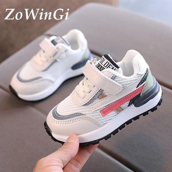 

size 21-30 children casual shoes toddler boy 2021 kids sneakers anti-slippery buty sportowe dzieciece athletic & outdoor, Black