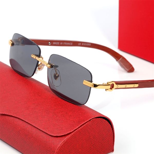

80% off store online pawes natural wood square clear men rimless eyeglasses frame for women reading glasses, White;black