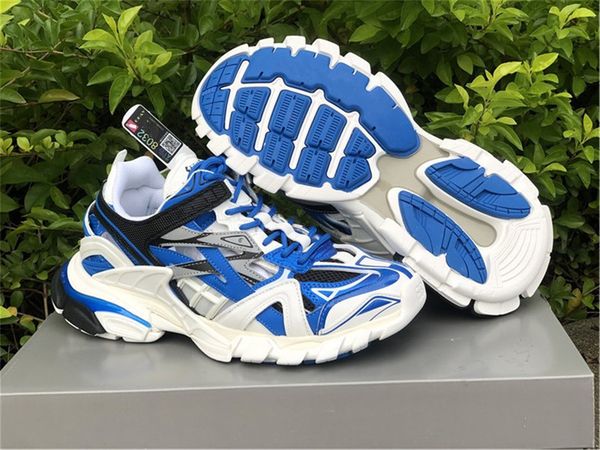 

shoes triple s 3.0 white blue outdoor sports sneakers eu36-45